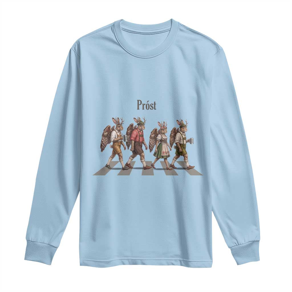 Funny Oktoberfest Wolpertinger Long Sleeve Shirt German Bavarian Beer Festival Heritage