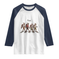 Funny Oktoberfest Wolpertinger Raglan Shirt German Bavarian Beer Festival Heritage