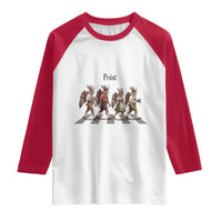 Funny Oktoberfest Wolpertinger Raglan Shirt German Bavarian Beer Festival Heritage