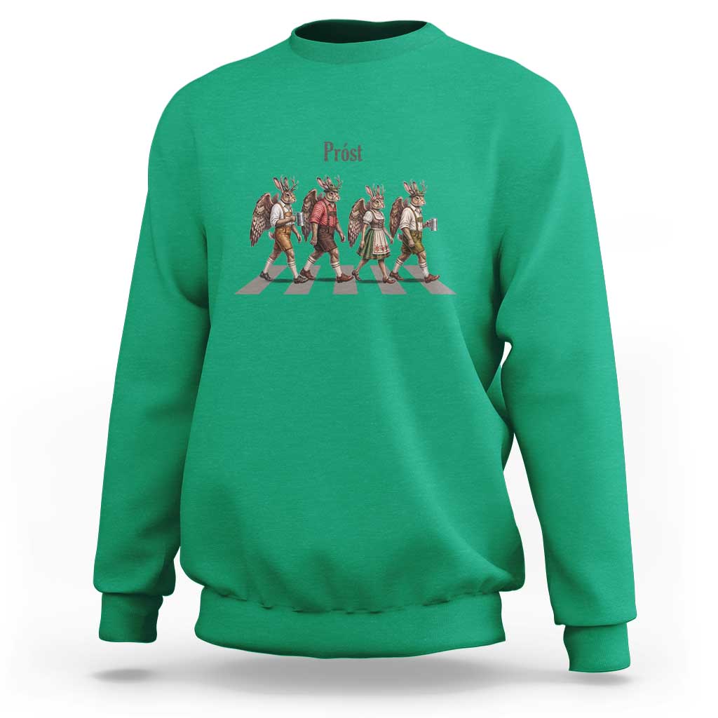Funny Oktoberfest Wolpertinger Sweatshirt German Bavarian Beer Festival Heritage