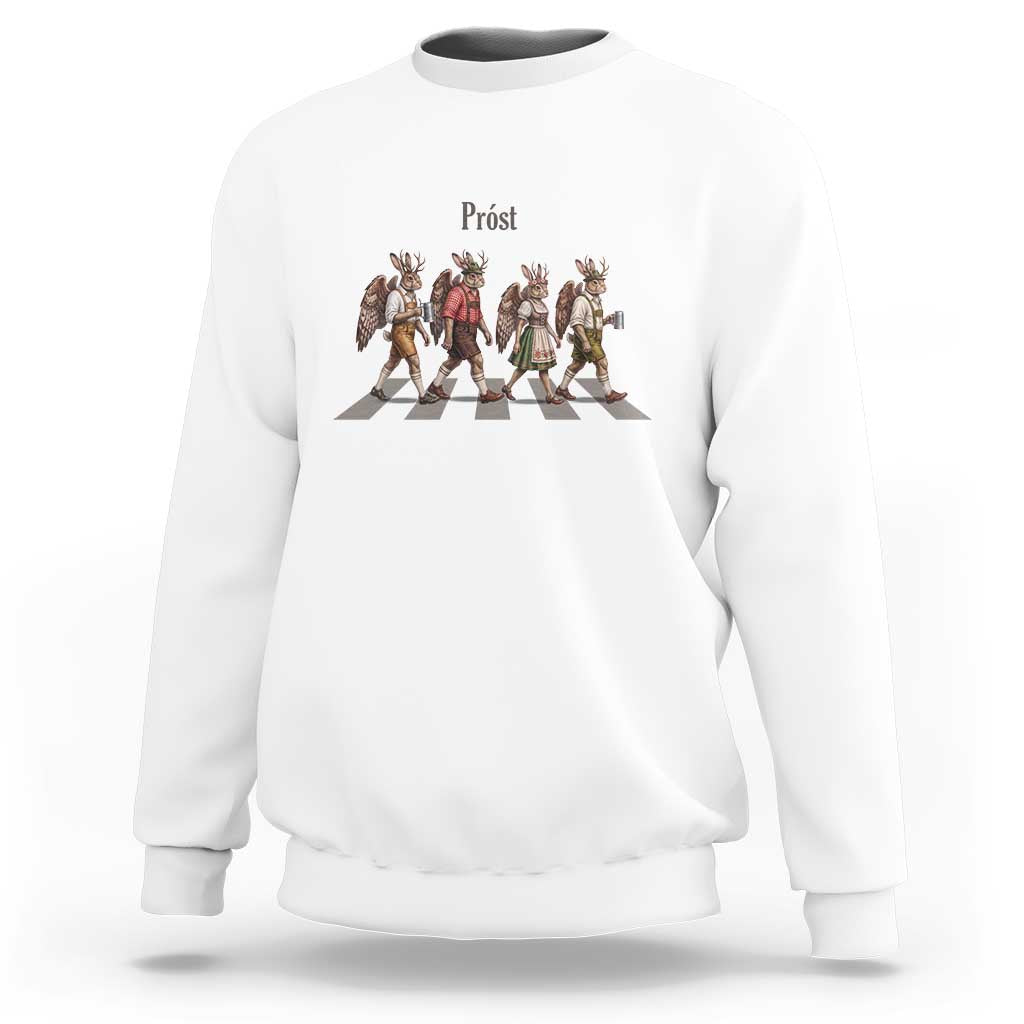 Funny Oktoberfest Wolpertinger Sweatshirt German Bavarian Beer Festival Heritage