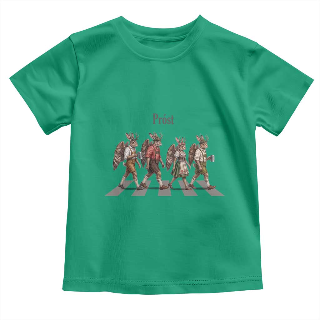 Funny Oktoberfest Wolpertinger Toddler T Shirt German Bavarian Beer Festival Heritage