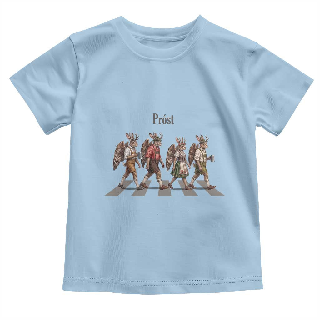 Funny Oktoberfest Wolpertinger Toddler T Shirt German Bavarian Beer Festival Heritage
