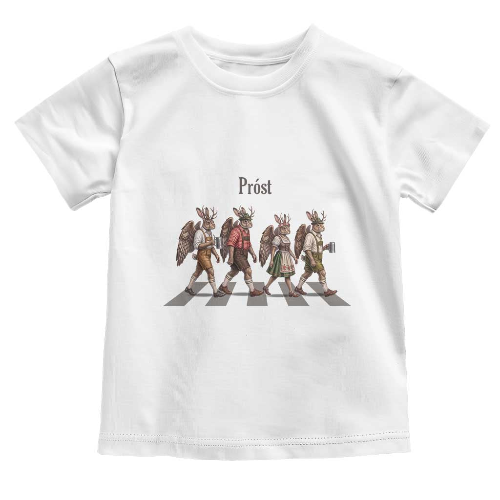 Funny Oktoberfest Wolpertinger Toddler T Shirt German Bavarian Beer Festival Heritage