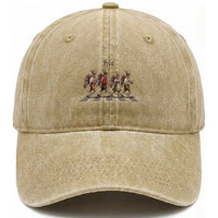 Funny Oktoberfest Wolpertinger Washed Cotton Baseball Cap German Bavarian Beer Festival Heritage