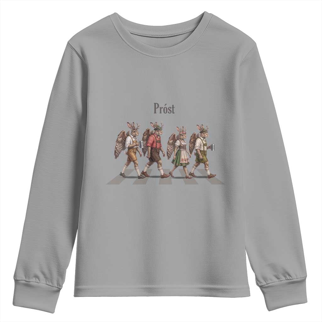 Funny Oktoberfest Wolpertinger Youth Sweatshirt German Bavarian Beer Festival Heritage