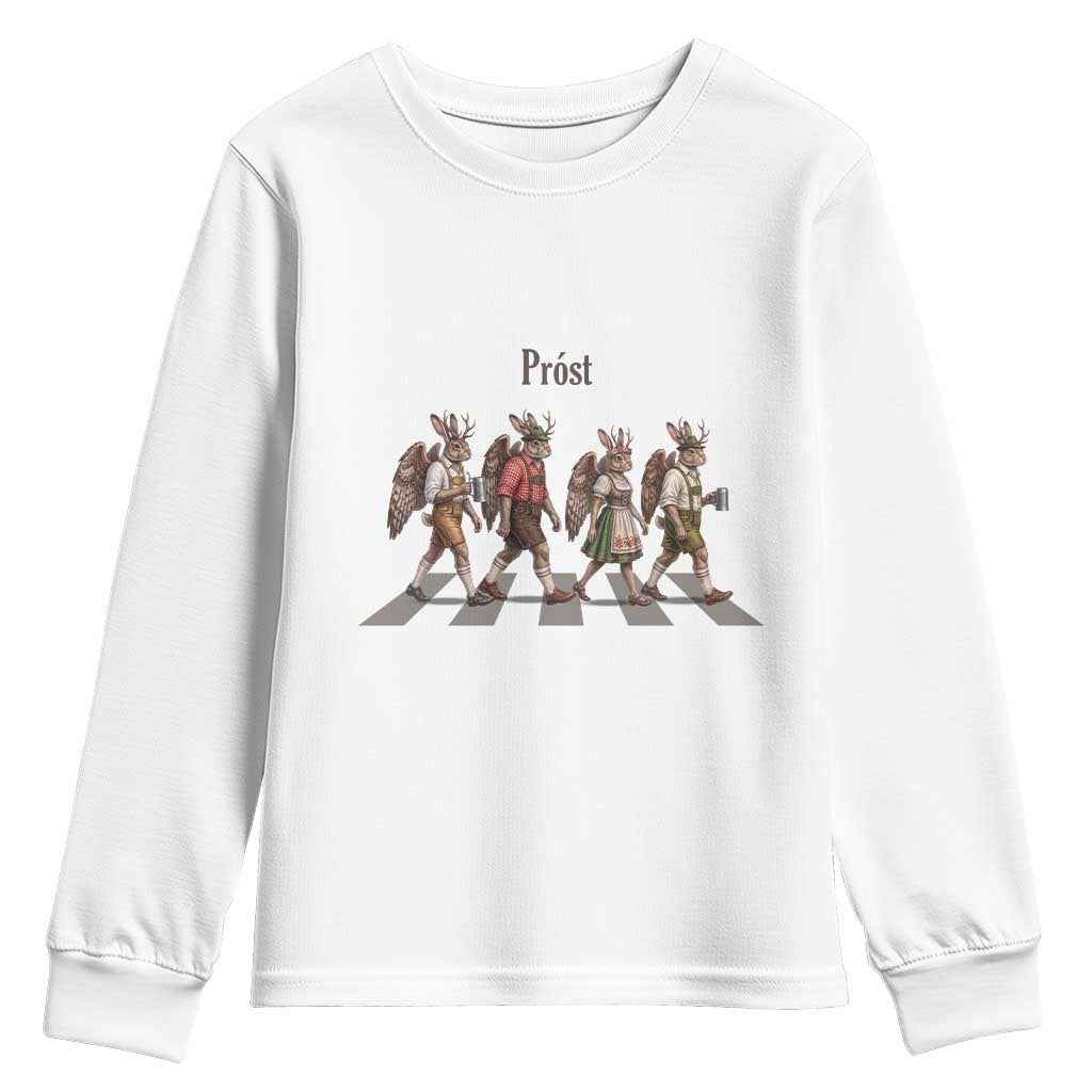 Funny Oktoberfest Wolpertinger Youth Sweatshirt German Bavarian Beer Festival Heritage