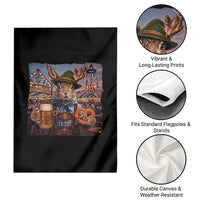 Prost Yall Wolpertinger Oktoberfest Bavarian Folklore Garden Flag