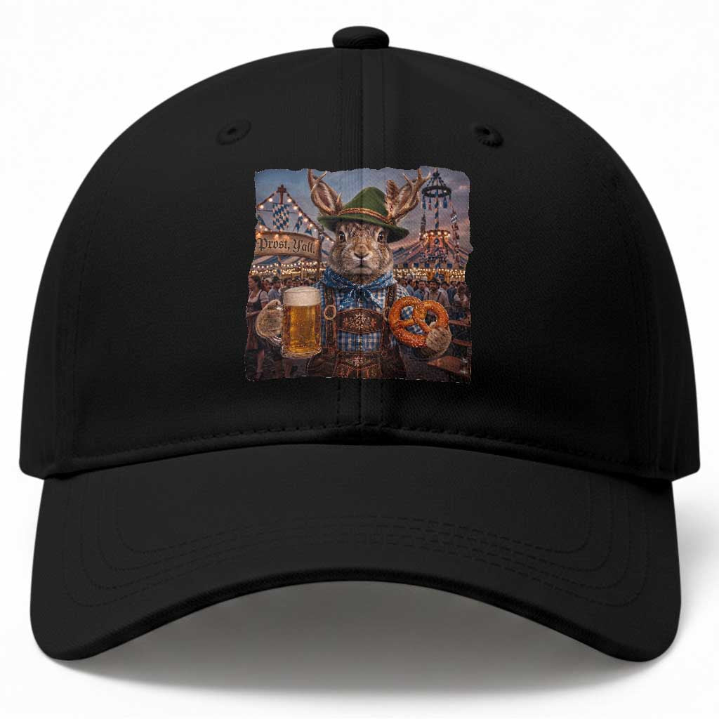 Prost Yall Wolpertinger Oktoberfest Bavarian Folklore Baseball Cap