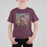 Prost Yall Wolpertinger Oktoberfest Bavarian Folklore T Shirt For Kid
