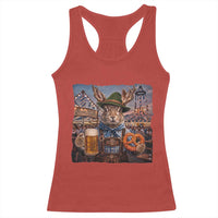 Prost Yall Wolpertinger Oktoberfest Bavarian Folklore Racerback Tank Top