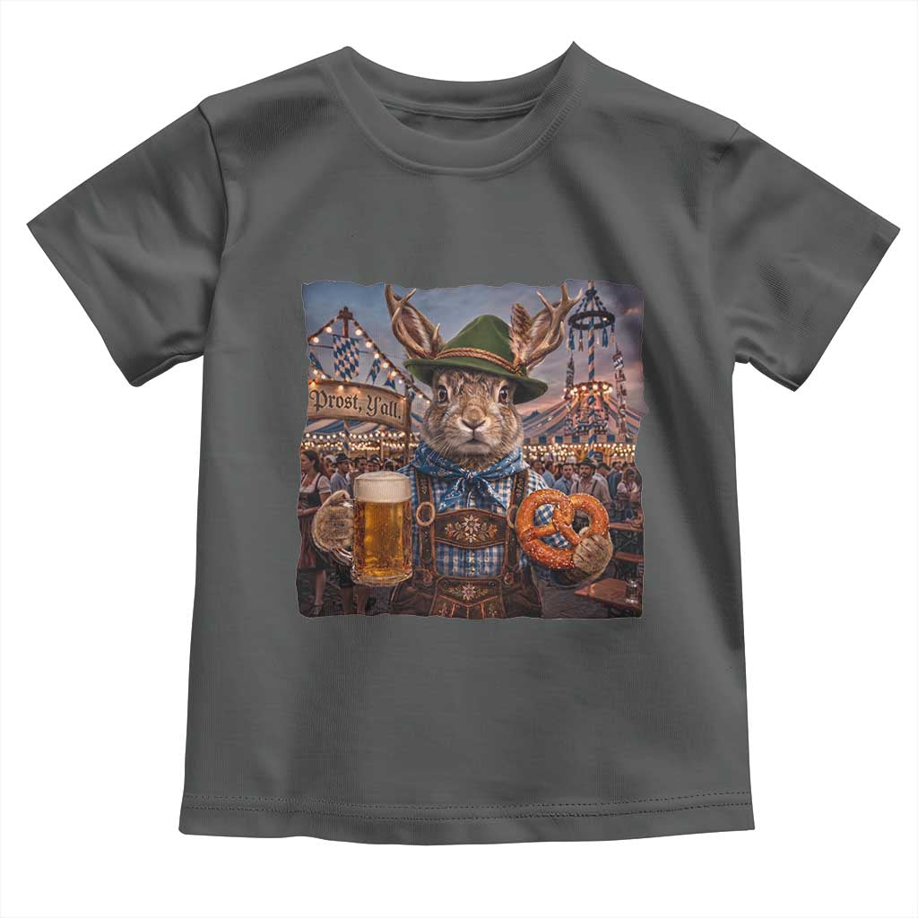 Prost Yall Wolpertinger Oktoberfest Bavarian Folklore Toddler T Shirt