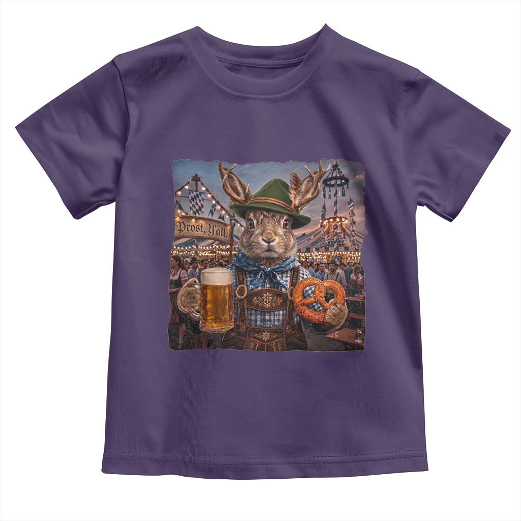 Prost Yall Wolpertinger Oktoberfest Bavarian Folklore Toddler T Shirt