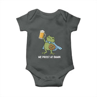 Funny Frog Oktoberfest Bavarian Beer Lover Baby Onesie We Prost At Dawn