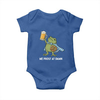 Funny Frog Oktoberfest Bavarian Beer Lover Baby Onesie We Prost At Dawn