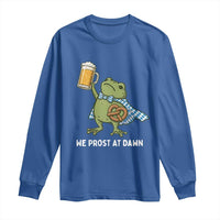 Funny Frog Oktoberfest Bavarian Beer Lover Long Sleeve Shirt We Prost At Dawn