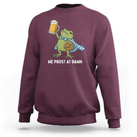 Funny Frog Oktoberfest Bavarian Beer Lover Sweatshirt We Prost At Dawn