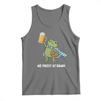 Funny Frog Oktoberfest Bavarian Beer Lover Tank Top We Prost At Dawn