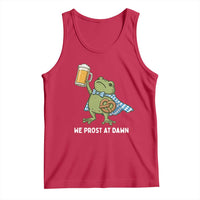 Funny Frog Oktoberfest Bavarian Beer Lover Tank Top We Prost At Dawn