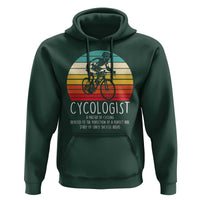 Cycologist Definition Hoodie Vintage Bicycle Rider Cycling Gift