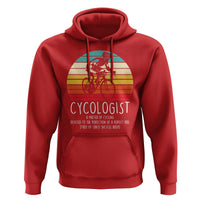 Cycologist Definition Hoodie Vintage Bicycle Rider Cycling Gift