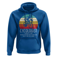 Cycologist Definition Hoodie Vintage Bicycle Rider Cycling Gift