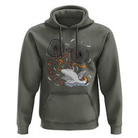 Funny Bike Crash Cycling Goose Lover Hoodie Is My Bike OK