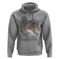 Funny Bike Crash Cycling Goose Lover Hoodie Is My Bike OK