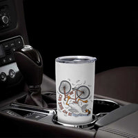 Funny Bike Crash Cycling Goose Lover Tumbler Cup Is My Bike OK