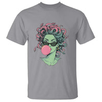 Winking Medusa In Sunglasses Blowing Bubble Gum T Shirt Funny Greek Mythology Pop Art