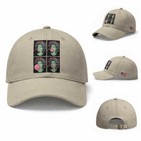 Funny Medusa Blowing Bubble Gum Baseball Cap Greek Mythology Pop Art Gift