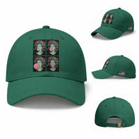 Funny Medusa Blowing Bubble Gum Baseball Cap Greek Mythology Pop Art Gift