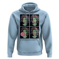 Funny Medusa Blowing Bubble Gum Hoodie Greek Mythology Pop Art Gift