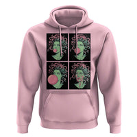 Funny Medusa Blowing Bubble Gum Hoodie Greek Mythology Pop Art Gift