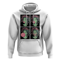 Funny Medusa Blowing Bubble Gum Hoodie Greek Mythology Pop Art Gift