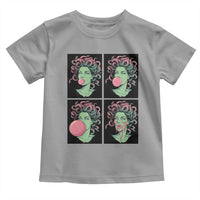 Funny Medusa Blowing Bubble Gum Toddler T Shirt Greek Mythology Pop Art Gift
