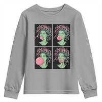 Funny Medusa Blowing Bubble Gum Youth Sweatshirt Greek Mythology Pop Art Gift