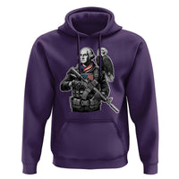 George Washington Tactical Soldier Hoodie Military Patriot Bald Eagle USA Flag Gift