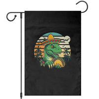 Funny Tacos Dinosaur Garden Flag Mexican Food Lover Gift - Wonder Print Shop