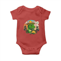 Funny Tacos Dinosaur Baby Onesie Mexican Food Lover Gift - Wonder Print Shop