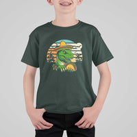 Funny Tacos Dinosaur T Shirt For Kid Mexican Food Lover Gift - Wonder Print Shop