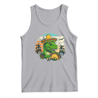 Funny Tacos Dinosaur Tank Top Mexican Food Lover Gift - Wonder Print Shop