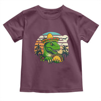Funny Tacos Dinosaur Toddler T Shirt Mexican Food Lover Gift - Wonder Print Shop