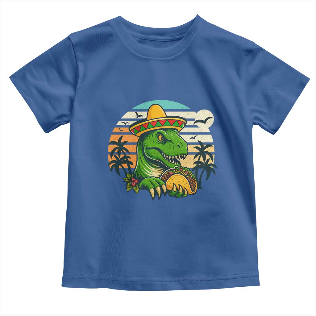 Funny Tacos Dinosaur Toddler T Shirt Mexican Food Lover Gift - Wonder Print Shop