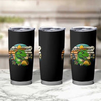Funny Tacos Dinosaur Tumbler Cup Mexican Food Lover Gift