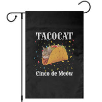Funny Taco Cat Cinco De Meow Garden Flag Mexican Food Lover Gift - Wonder Print Shop