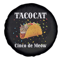 Funny Taco Cat Cinco De Meow Spare Tire Cover Mexican Food Lover Gift - Wonder Print Shop