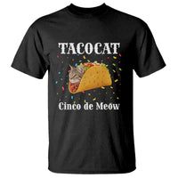 Funny Taco Cat Cinco De Meow T Shirt Mexican Food Lover Gift - Wonder Print Shop