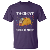 Funny Taco Cat Cinco De Meow T Shirt Mexican Food Lover Gift - Wonder Print Shop