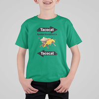 Funny Tacocat Spelled Backward Is Tacocat T Shirt For Kid Mexican Food Lover Gift - Wonder Print Shop
